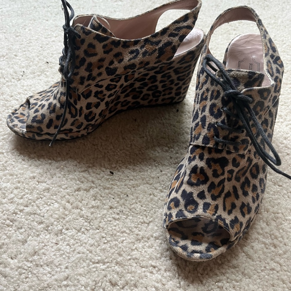 Rue du Jour Paris wedge sandals, 39
